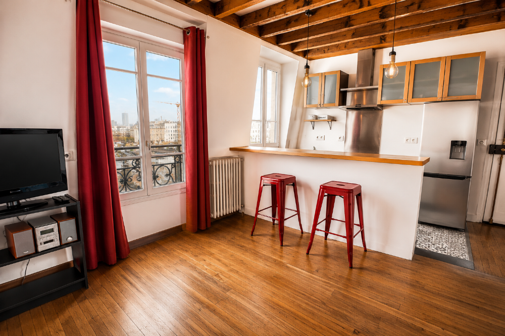 Asnieres-sur-Seine - 29m² - 1p.