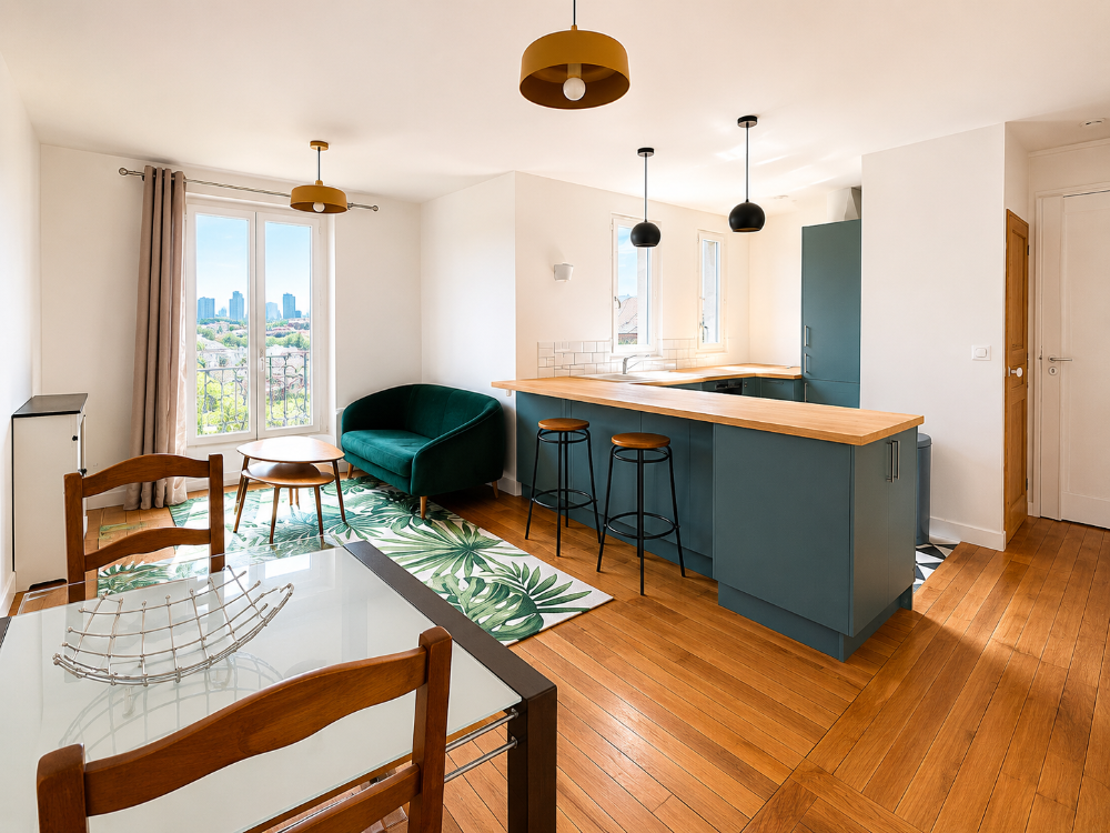 Bois-Colombes - 68m² - 4p. - 2ch.
